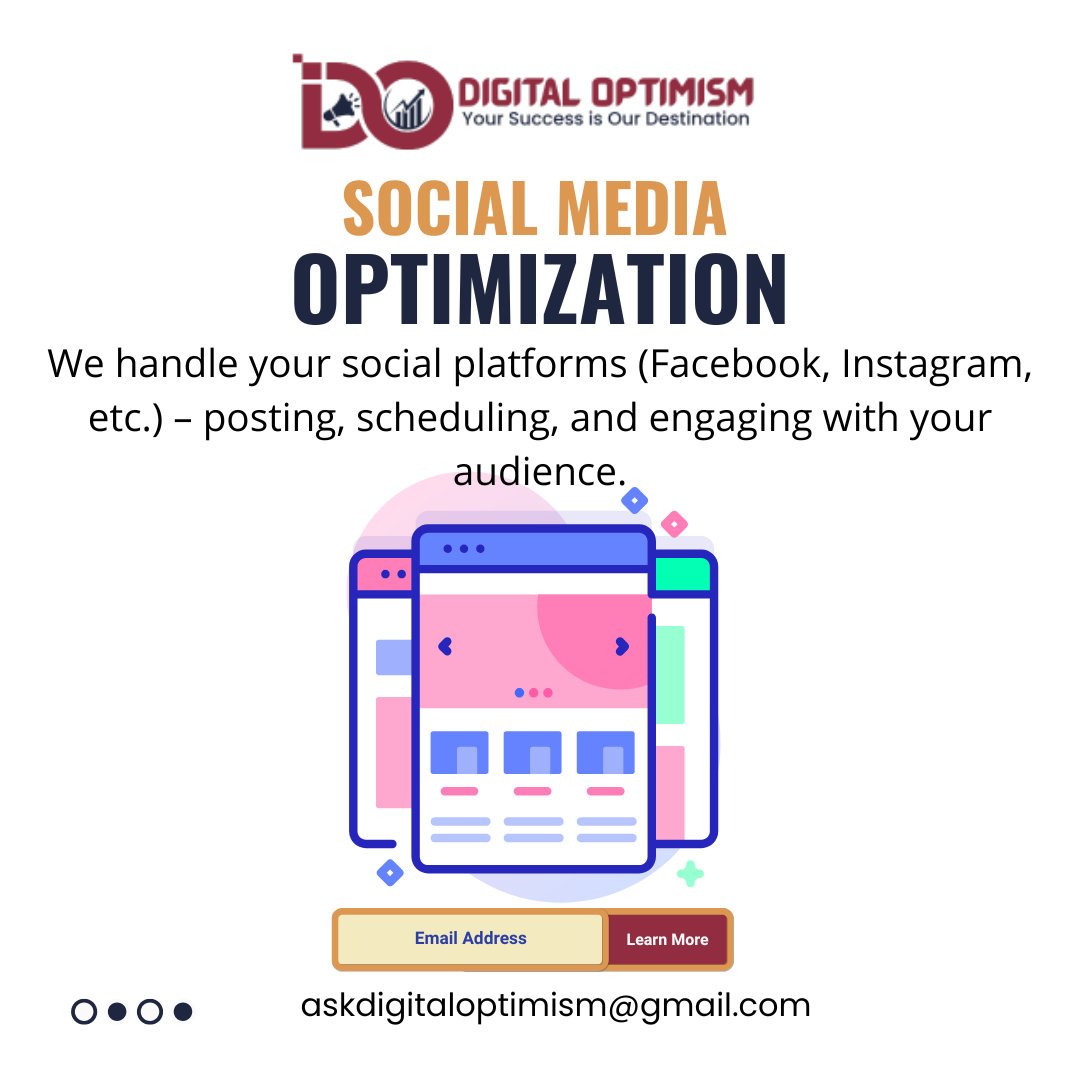 Social Media Optimization- Digital Optimism